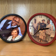 Load image into Gallery viewer, Personalized Photo Wall Clock