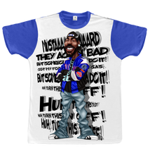 Load image into Gallery viewer, tv off Black Out Tee