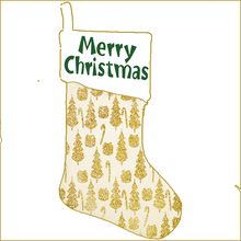 Load image into Gallery viewer, SOKKIE Christmas Stocking - Gold