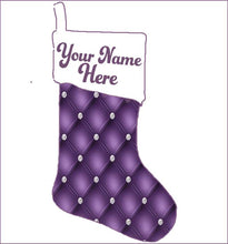 Load image into Gallery viewer, SOKKIE Christmas Stocking - Diamond Tufted