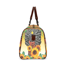 Load image into Gallery viewer, Sunflower Queen_Large Travel Bag
