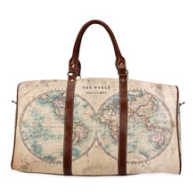 Load image into Gallery viewer, Old World Map Travel Bag - Large
