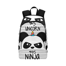 Load image into Gallery viewer, Panda Ninja Unicorn Backpack
