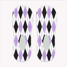 Load image into Gallery viewer, Argyle No Show Sock
